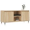 vidaXL TV Cabinet Sonoma Oak 104x35x50 cm Engineered Wood