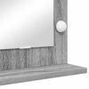vidaXL Vanity Mirror with Mirror Grey Sonoma 100 x 55 x 18 cm