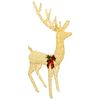 vidaXL 3D Christmas Reindeer LOVIISA 250 LEDs Warm White