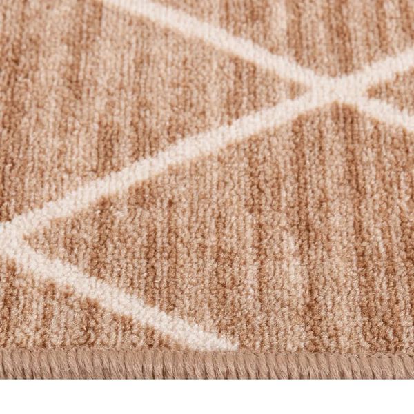 vidaXL Carpet Runner Light Brown 80x150 cm