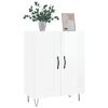 vidaXL Sideboard High Gloss White 69.5x34x90 cm Engineered Wood