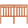 vidaXL Headboard Wax Brown 135 cm Solid Wood Pine