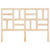 vidaXL Bed Headboard 141x4x104 cm Solid Wood Pine