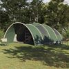 vidaXL Tunnel Tent with Roof with Storage Green 710 x 460 x 245 cm