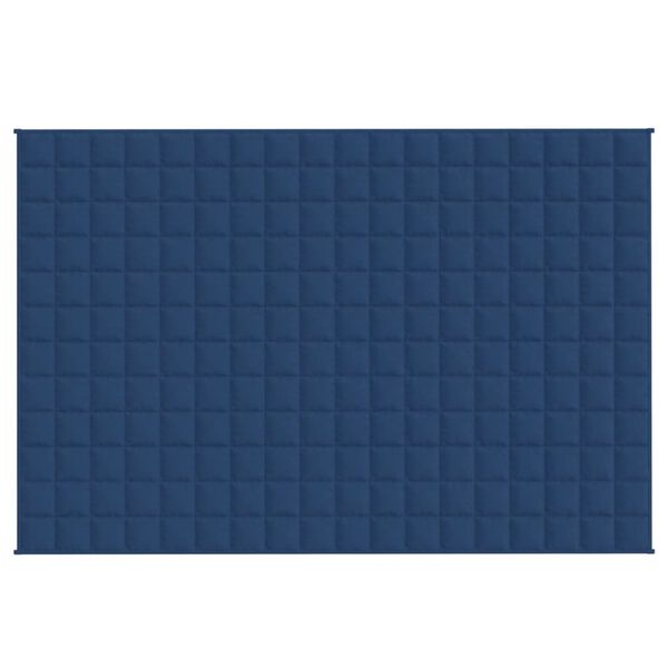 vidaXL Weighted Blanket Blue 122x183 cm 5 kg Fabric