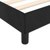 vidaXL Bed Frame without Mattress Black 90x190 cm Single Single Velvet