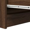 vidaXL Sideboard Brown Oak 100x35x99 cm Engineered Wood