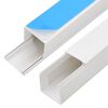 vidaXL Cable Trunking Self-Adhesive 25x25 mm 10 m PVC