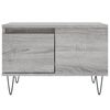 vidaXL Coffee Table Grey Sonoma 55x55x36.5 cm Engineered Wood