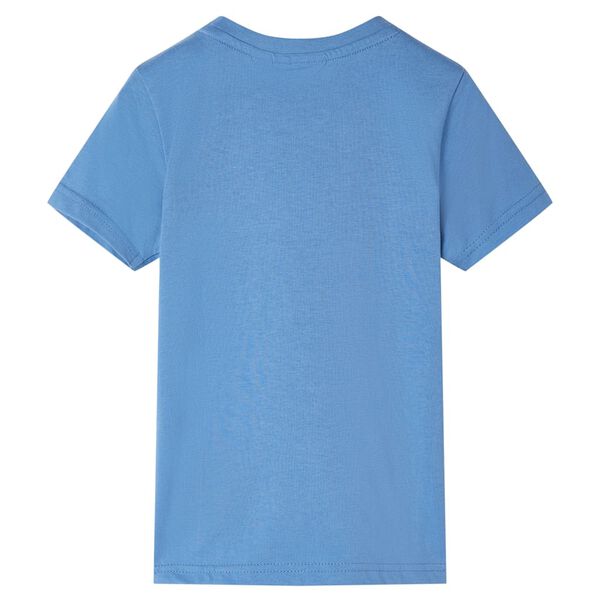Kids' T-shirt with Short Sleeves Medium Blue 116
