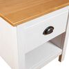 vidaXL Bedside Cabinets 2 pcs Hill 46x35x49.5 cm Solid Pine Wood