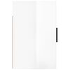 vidaXL Wall-mounted Bedside Cabinets 2 pcs High Gloss White 50x30x47cm