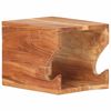 vidaXL Wall Mounted Bicycle Rack 35x25x25 cm Solid Acacia Wood