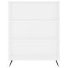 vidaXL Highboard White 69.5x34x180 cm Engineered Wood