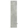 vidaXL Bookcase Concrete Grey 31x24x102 cm Engineered Wood