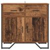 vidaXL Sideboard with Drawer Old Wood 79.5 x 35.5 x 74.5 cm