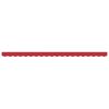 vidaXL Awning Valance Red 430 x 20 cm Canvas