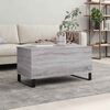 vidaXL Coffee Table Grey Sonoma 90x44.5x45 cm Engineered Wood