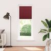 vidaXL Pleated Blind Bordeaux Red 75x200 cm Fabric Width 74.4 cm Polyester