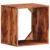 vidaXL Wall Cube Shelf Brown 40 x 30 x 40 cm Solid Acacia Wood