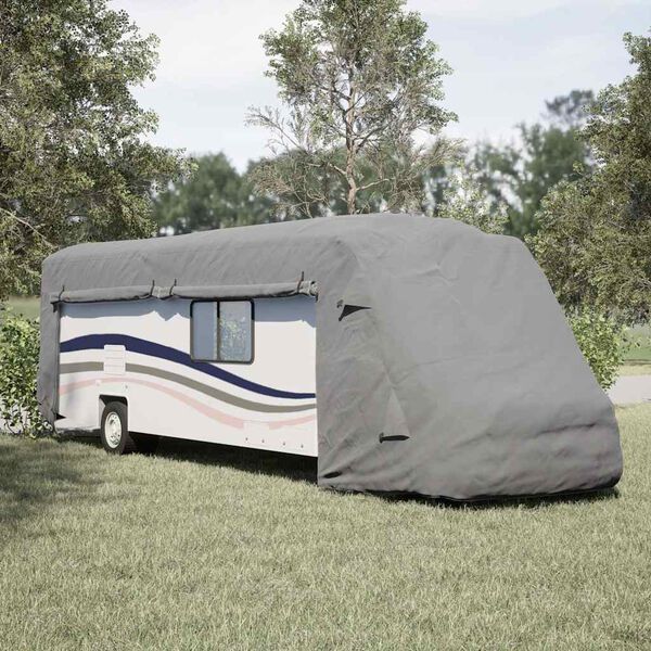 vidaXL Motorhome Covers Grey 970x235x275 cm Non-woven Fabric
