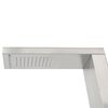 vidaXL Outdoor Shower Stainless Steel Square