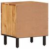 vidaXL Bedside Cabinets 2 pcs 40x33x46 cm Solid Wood Acacia