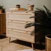 Finori Chest of Drawers Bali 03A Sonoma Oak and Cane Print