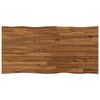 vidaXL Live Edge Table Top 140 x 60 x 3.2 cm Rectangular