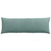 vidaXL Sofa Pillows 2 pcs Sea Green 120 x 40 cm Corduroy Fabric
