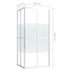 vidaXL Shower Cabin ESG 90x70x180 cm