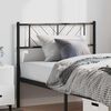 vidaXL Metal Replace Headboard Black 100 cm