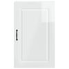 vidaXL Kitchen Cabinet Kalmar High Gloss White 50 x 31 x 80 cm