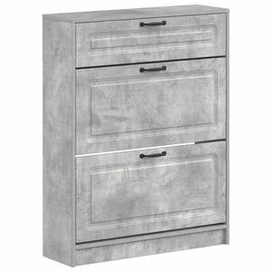 vidaXL Shoe Cabinet UTRECHT 78 x 24 x 100 cm Engineered Wood