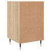 vidaXL Bedside Cabinet Sonoma Oak 40x40x66 cm Engineered Wood