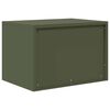 vidaXL Storage Cabinet Olive Green 60 x 40 x 40 cm Steel