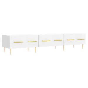 vidaXL TV Cabinet White 150x36x30 cm Engineered Wood