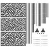 vidaXL Privacy Screen Black 100 x 50 x 180 cm Steel