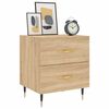 vidaXL Bedside Cabinets 2 pcs Sonoma Oak 40x35x47.5 cm Engineered Wood