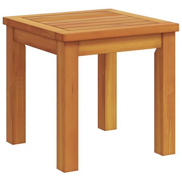 vidaXL Side Table Brown 35 x 35 x 34 cm Solid Acacia wood