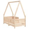 vidaXL Kids Bed Frame 70x140 cm Solid Wood Pine