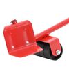 vidaXL Furniture Rollers 8 pcs with Lifters Red 9,8x7.5x3 cm 150 kg