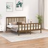 vidaXL Bed Frame without Mattress Honey Brown 160x200 cm Solid Wood Pine