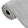 vidaXL Washable Rug Soft Shaggy 160x230 cm Anti Slip Grey