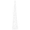 vidaXL Acrylic Decorative LED Light Cone Multicolour 90 cm