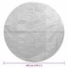vidaXL Floating PE Solar Pool Film 455 cm Grey