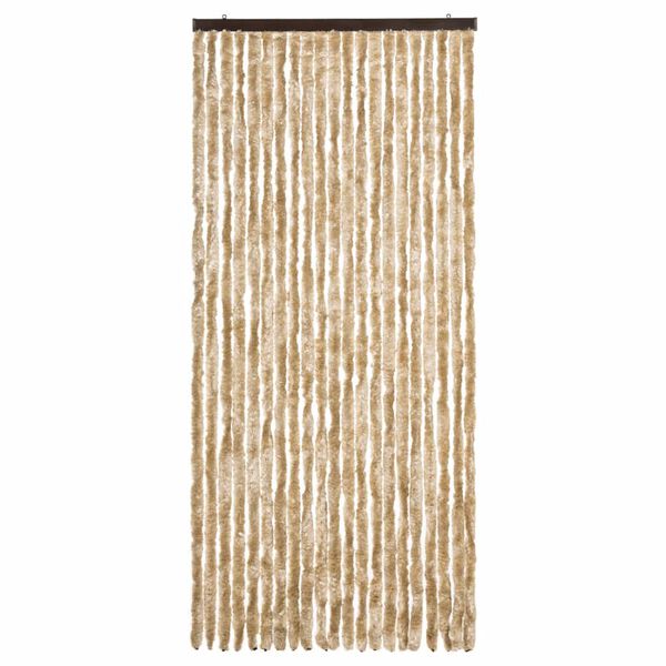 vidaXL Insect Curtain Beige 90x220 cm Chenille