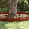 vidaXL Lawn Edgings 20 pcs Rusty 103 x 0.05 x 22 cm Weathering Steel