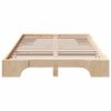 vidaXL Bed Frame Natural 120 x 190 cm Solid Pine Wood