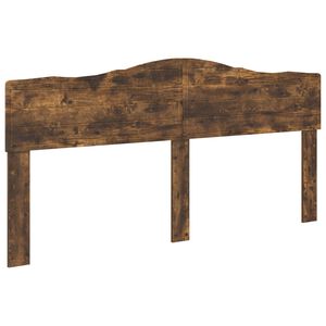 vidaXL Headboard Smoked Oak Engineered wood